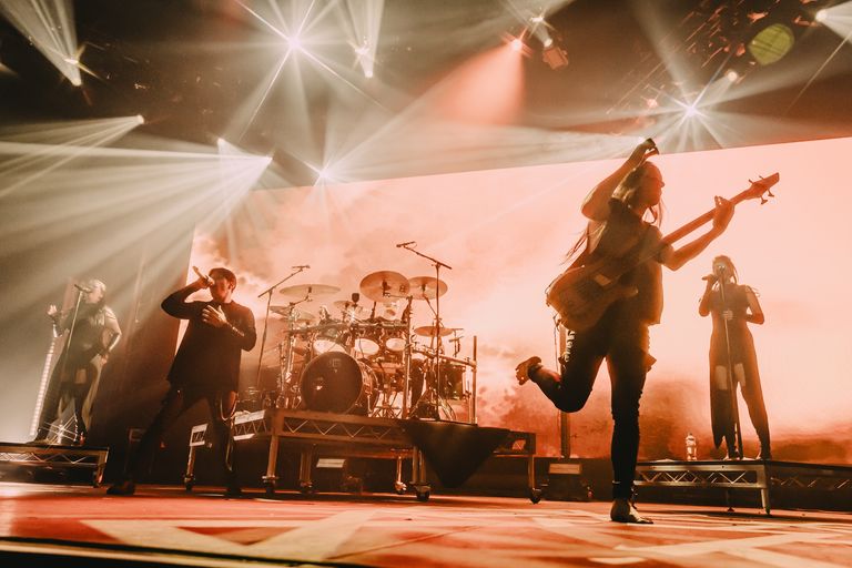 Tesseract performing live at AEC Theatre in Adelaide